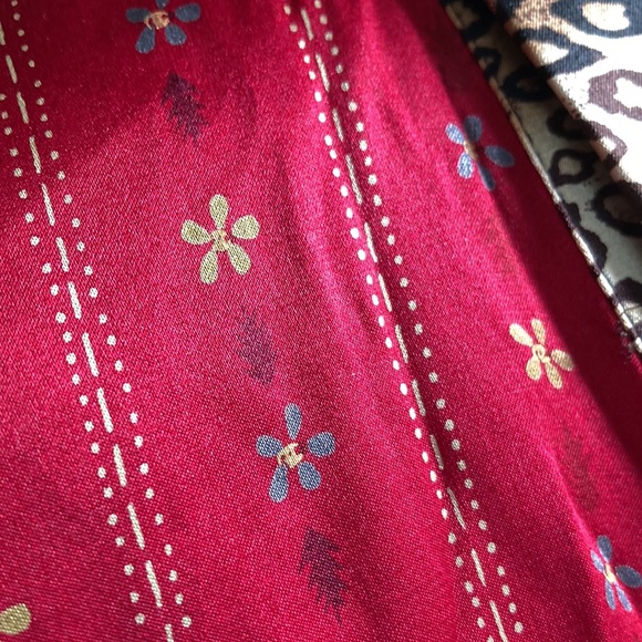 Vintage 100% Silk August Silk Robe/Slip Set NWT - Picture 7 of 10